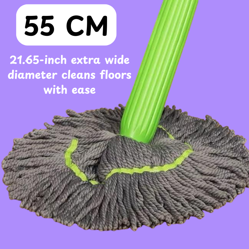 360° Water Rotating Mop – Quick Dry & Effortless Cleaning