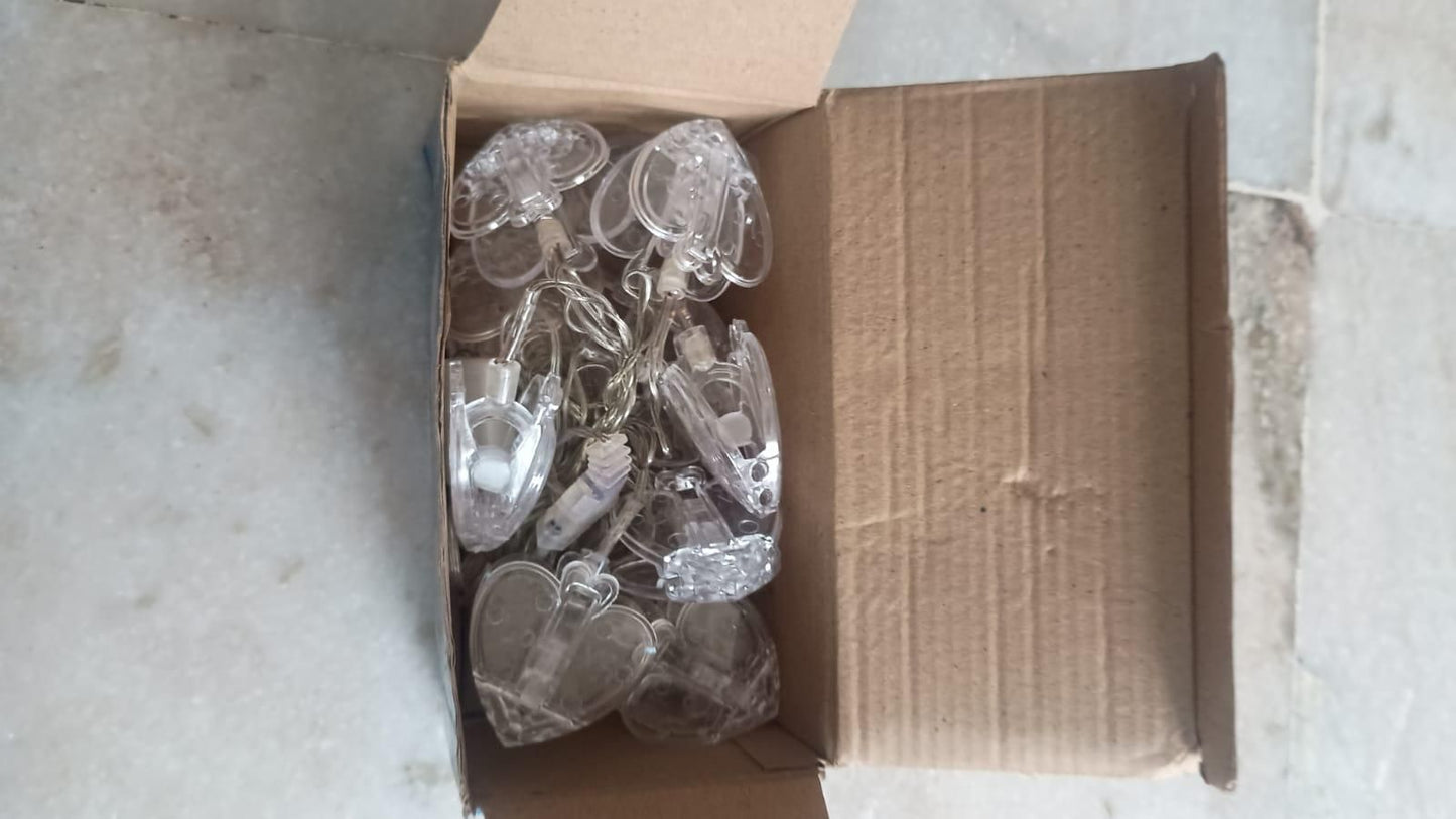 Brighten Your Home with a Touch of Heart shape Lights