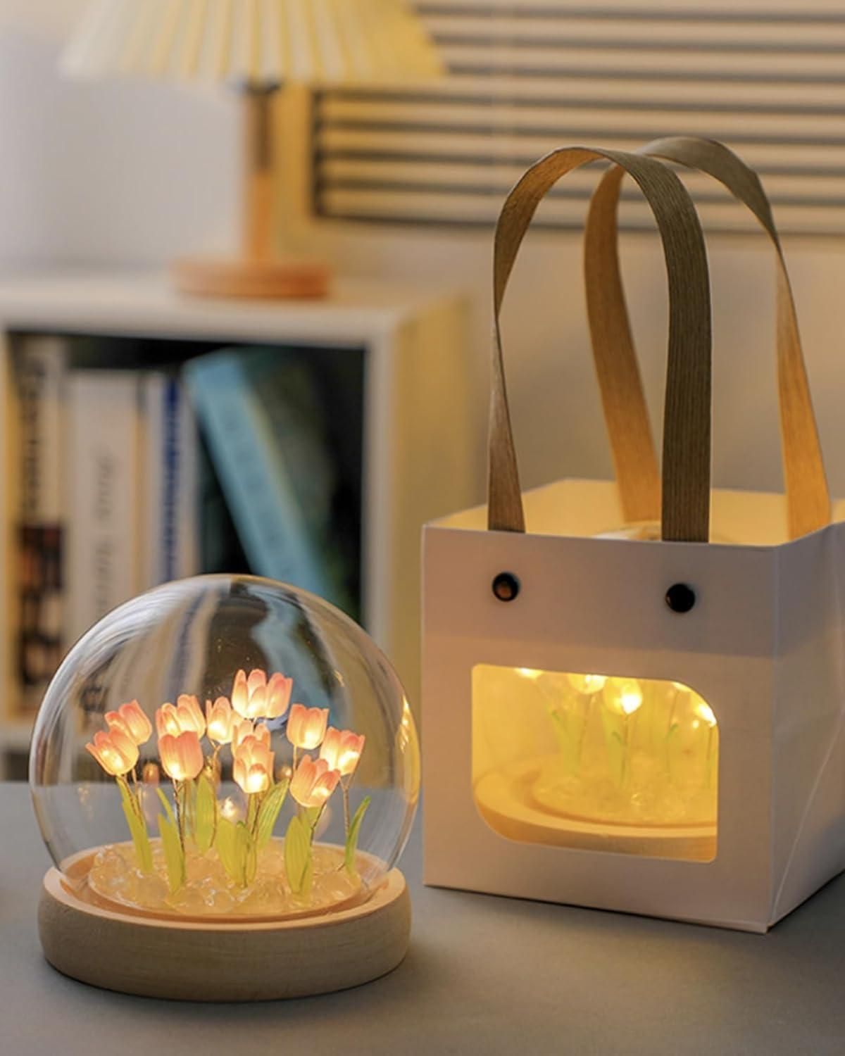 Round Tulip Light-The Perfect Glow for Home & Gifting