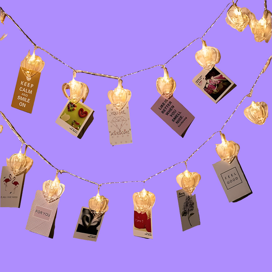 Brighten Your Home with a Touch of Heart shape Lights