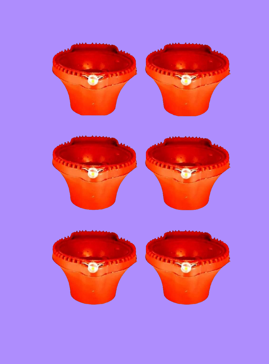 Water Sensor LED Light Diyas With Ambient Lights
