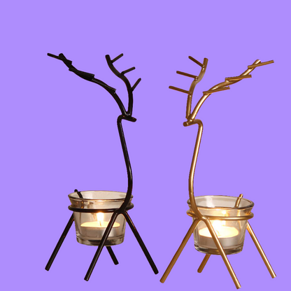 Deer Shape Decorative Tea Light Holders
