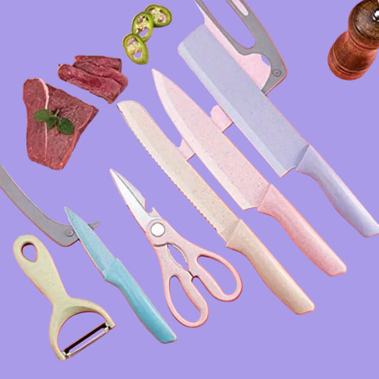 Colorful Kitchen Knife Set