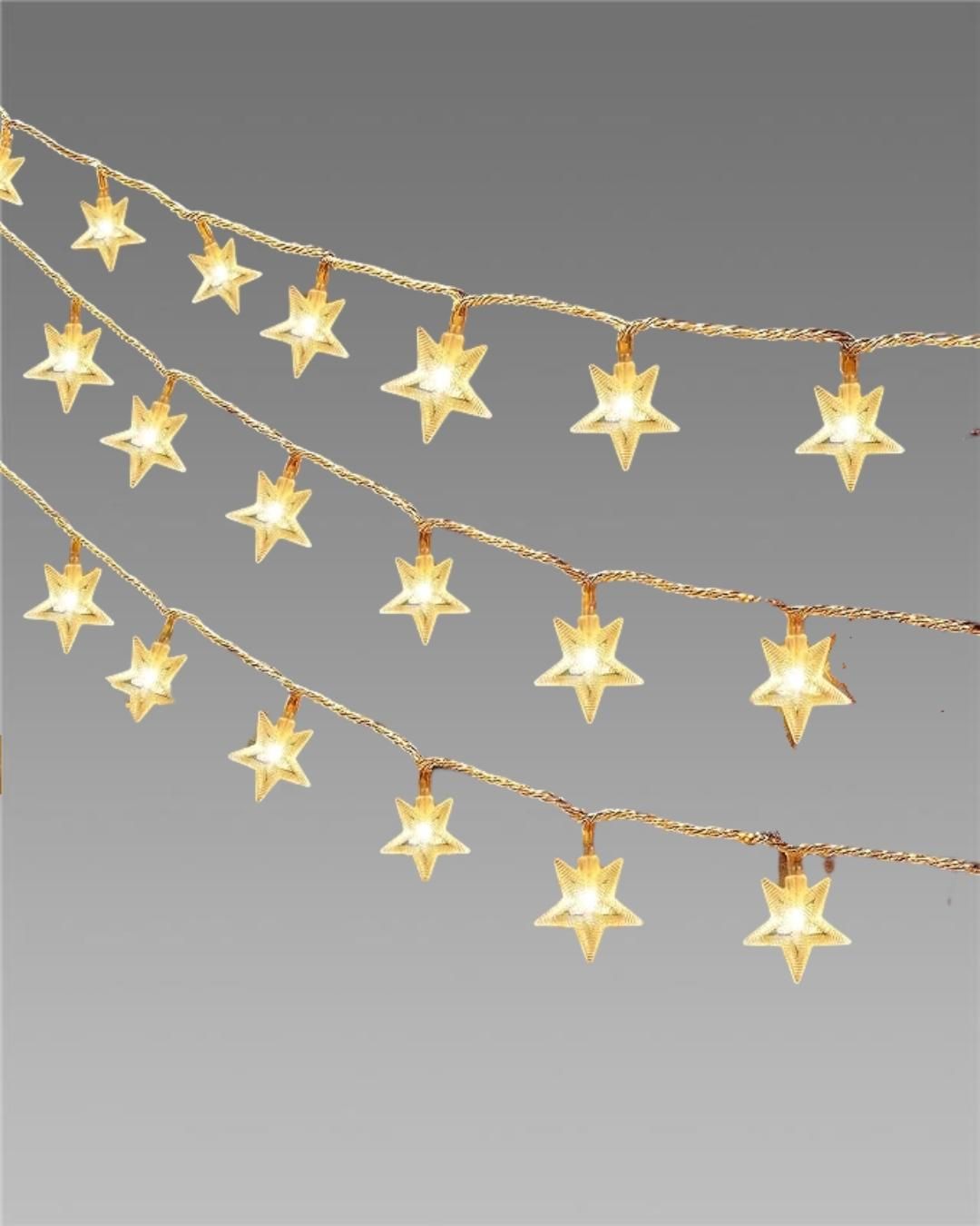 16 LED Star Lights – Festive Magic for Your Home !  🌟✨🪔