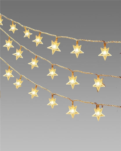 16 LED Star Lights – Festive Magic for Your Home !  🌟✨🪔