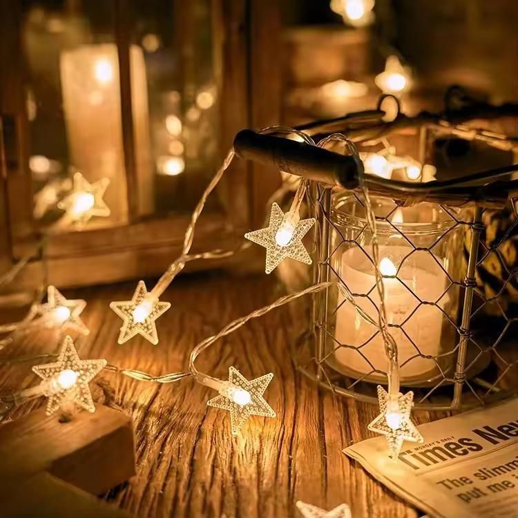 16 LED Star Lights – Festive Magic for Your Home !  🌟✨🪔