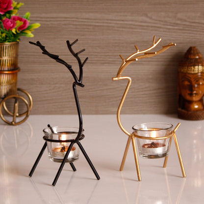 Deer Shape Decorative Tea Light Holders