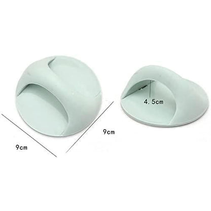 Self Stick Instant Handle (Pack of 4) – Multi-Purpose Adhesive Toilet Seat Lifter, Drawer & Cabinet Handle