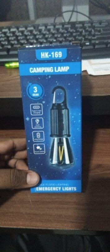 Eco-Friendly Rechargeable Camping Bulb