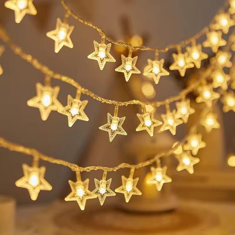 16 LED Star Lights – Festive Magic for Your Home !  🌟✨🪔