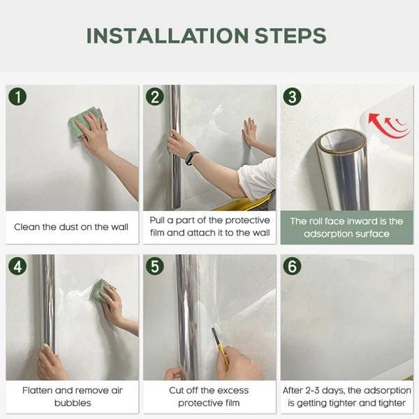 Self-Adhesive Transparent Wall Protection Film – Scratch & Stain Guard (Buy 1 Get 1 Free)