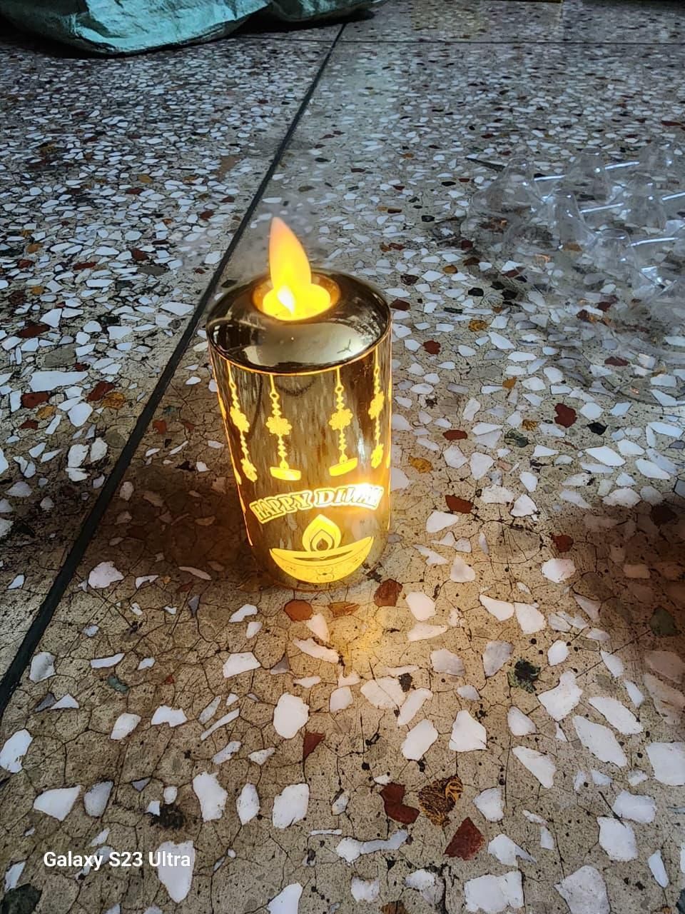 Realistic Moving Flame LED Light-Perfect Glow for Home , Festive & Gifting