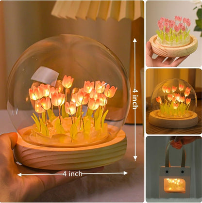 Round Tulip Light-The Perfect Glow for Home & Gifting