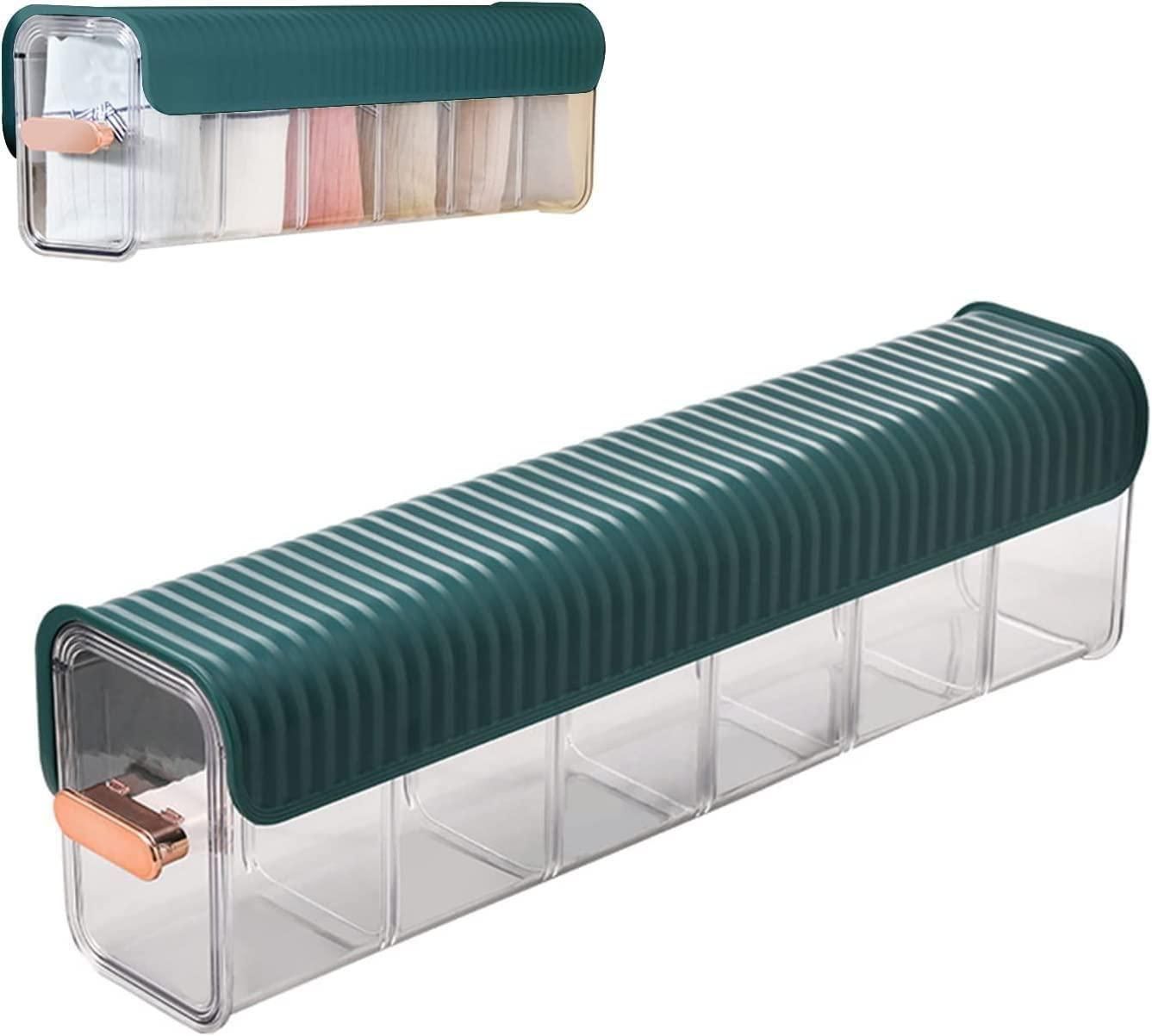 Wall Hanging Transparent Storage Box – Plastic Underwear, Panties & Small Item Organizer