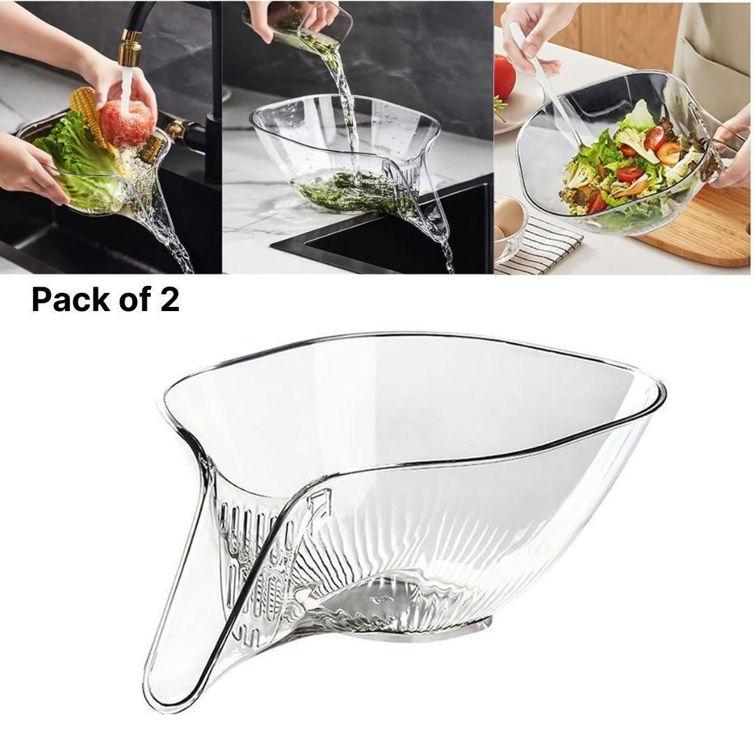 Multi-Purpose Kitchen Sink Drain Basket – Filter, Strain & Store(buy 1+ get 1 free)