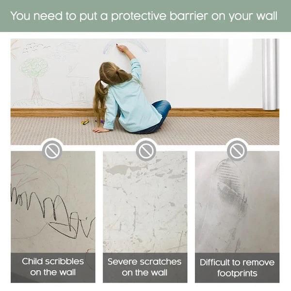 Self-Adhesive Transparent Wall Protection Film – Scratch & Stain Guard (Buy 1 Get 1 Free)
