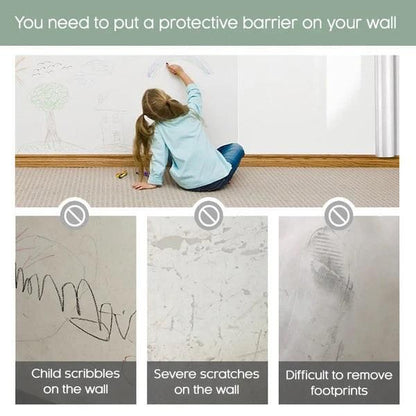 Self-Adhesive Transparent Wall Protection Film – Scratch & Stain Guard (Buy 1 Get 1 Free)