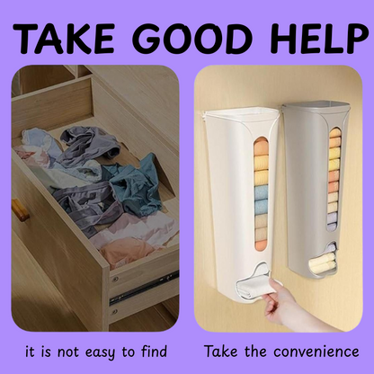 Multipurpose Wall-Mounted Cabinet Storage Organizer – Plastic Dustproof Box with Adhesive Mount for Kitchen, Bathroom & Wardrobe