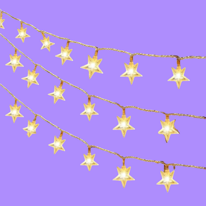 16 LED Star Lights – Festive Magic for Your Home !  🌟✨🪔