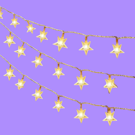 16 LED Star Lights – Festive Magic for Your Home !  🌟✨🪔