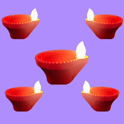 Water Sensor LED Light Diyas With Ambient Lights