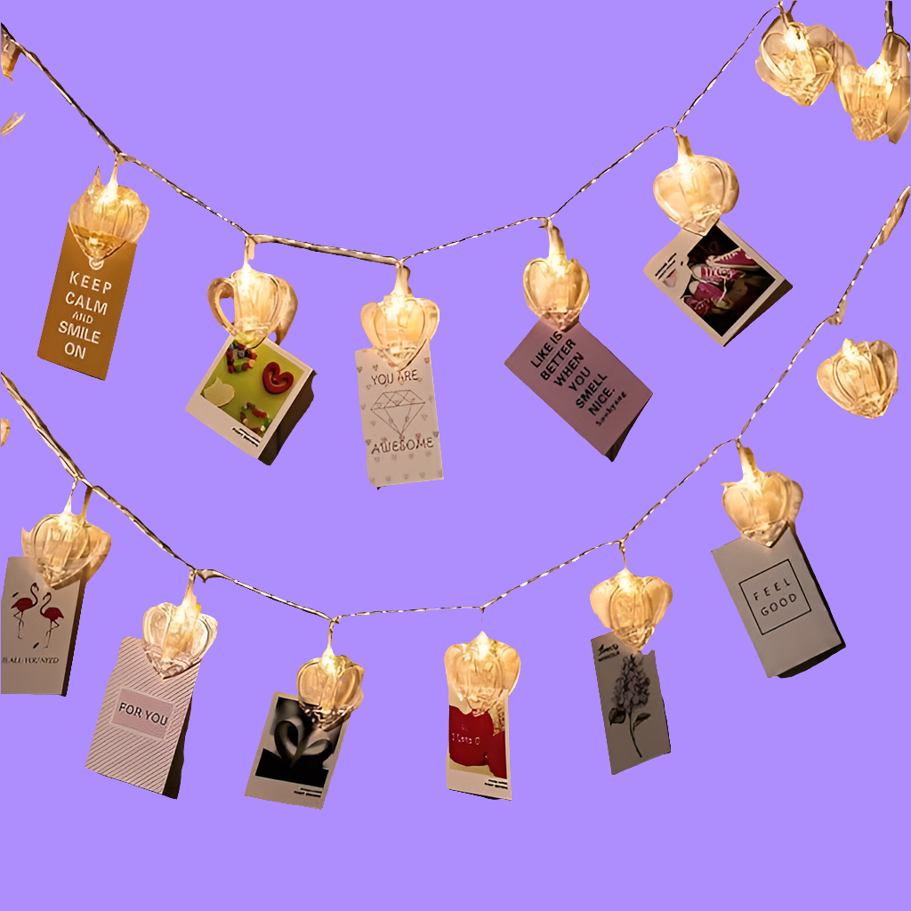 Brighten Your Home with a Touch of Heart shape Lights